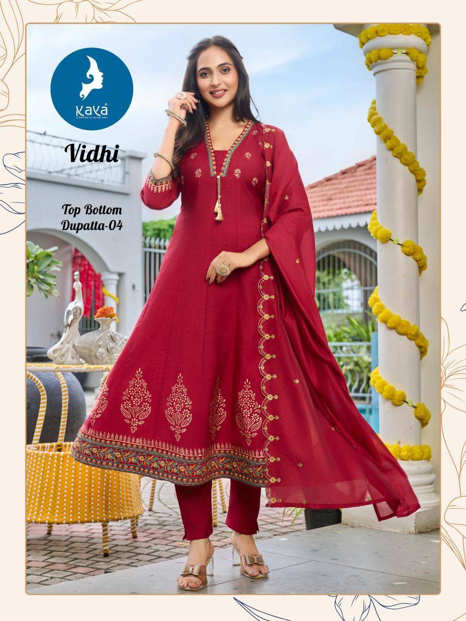 Kaya vidhi anarkali kurti factory in surat